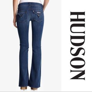 Hudson Pop Flap Pockets Signature Boot Denim Jeans - Women’s 24